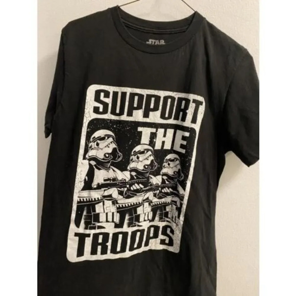 STAR WARS SUPPORT THE TROOPS T SHIRT SIZE SMALL PERFECT CONDITION - Picture 1 of 3